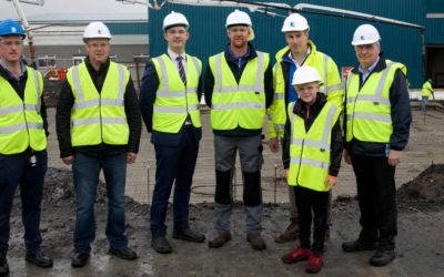 Aurivo lays foundations at €26m upgraded production facility in Ballagherderreen