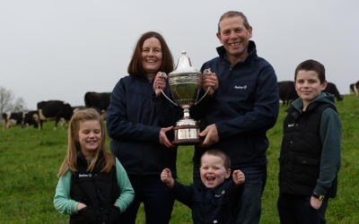 Richard Starrett is the 2020 winner of the NDC & Kerrygold Milk Quality Awards